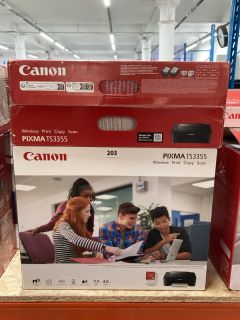 3 X CANON PIXMA PRINTERS TO INCLUDE TS3355