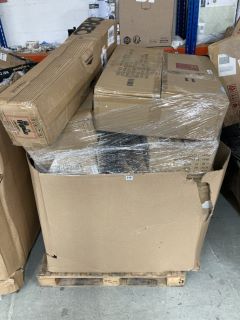 PALLET OF HOME APPLIANCES TO INCLUDE AN OREO TOWER FAN