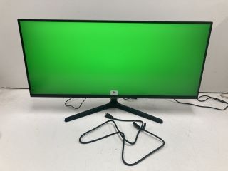 SAMSUNG 34" MONITOR MODEL S34C500G (WITH POWER LEAD AND STAND)