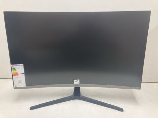 SAMSUNG 32" CURVED MONITOR MODEL C32R500FHP (WITH STAND AND POWER LEAD, UNTESTED)