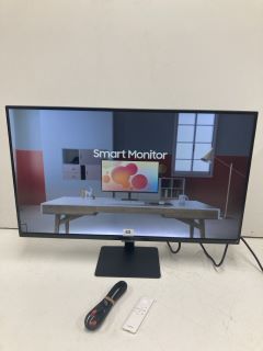 SAMSUNG 32" MONITOR MODEL S32BM700UP (WITH STAND, REMOTE AND POWER LEAD)