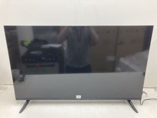 LG 43" TV MODEL LG43LQ6006 (WITH STAND AND POWER LEAD, NO REMOTE, SCRATCH ON SCREEN, NO POWER)