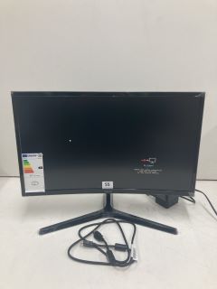 SAMSUNG 24" CURVED MONITOR MODEL S24C366EAU (WITH POWER LEAD AND STAND)