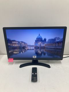 LG 24" TV MODEL 24TQ510S (WITH POWER LEAD, STAND AND REMOTE)