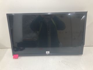 LG 32" TV MODEL 32LQ63006LA (NO POWER LEAD, NO STAND, NO REMOTE, CASE DAMAGE, SMASHED SCREEN)