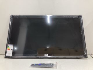 TCL 40" TV MODEL 40RS530K (NO STAND, NO POWER LEAD, WITH REMOTE, SMASHED SCREEN)