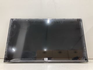 TCL 40" TV MODEL 40RS530K (NO STAND, NO POWER LEAD, NO REMOTE, SMASHED SCREEN)