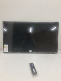 TCL 40" TV MODEL 40RS530K (NO STAND, NO POWER LEAD, WITH REMOTE, SMASHED SCREEN)