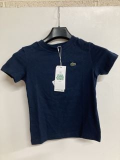 CHILDS LACOSTE T-SHIRT SIZE 6A