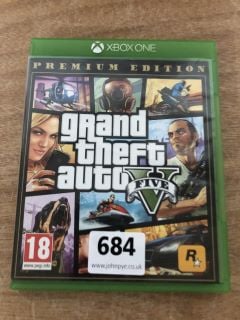 GTA 5 PREMIUM EDITION FOR XBOX 1 (18+ ID REQUIRED)