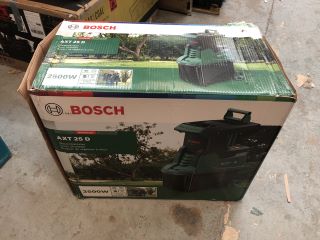 BOSCH AXT 25 D DRUM SHREDDER