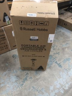 RUSSELL HOBBS PORTABLE AIR CONDITIONER DEHUMIDIFIER & AIR COOLER