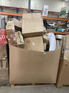 PALLET OF ITEMS INC LARGE BROWN SOS PAPER BAGS