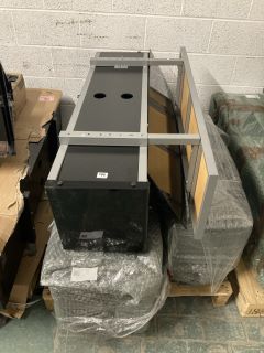 PALLET OF ASSORTED AFV STAGE TV STANDS