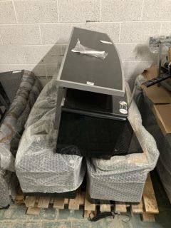 PALLET OF ASSORTED AFV STAGE TV STANDS