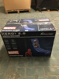 XROCKER MARVEL SPIDERMAN HERO 2.0 MEDIA ROCKER CHAIR