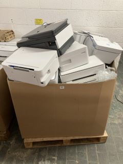 PALLET OF ASSORTED ITEMS INCL. HP PRINTERS