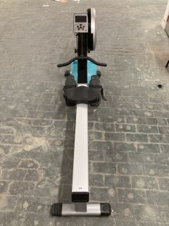 JTX FREEDOM AIR FOLDABLE ROWING MACHINE, COMES WITH WHEELS, JTX FITNESS POLAR COMPATIBLE HEART RATE CHEST STRAP, SPANNER & SPARES- SIZE 230CM X 55CM - RRP £499