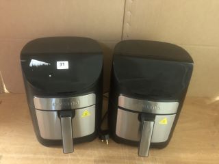 2X GOURMIA 6.7L DIGITAL AIR FRYER