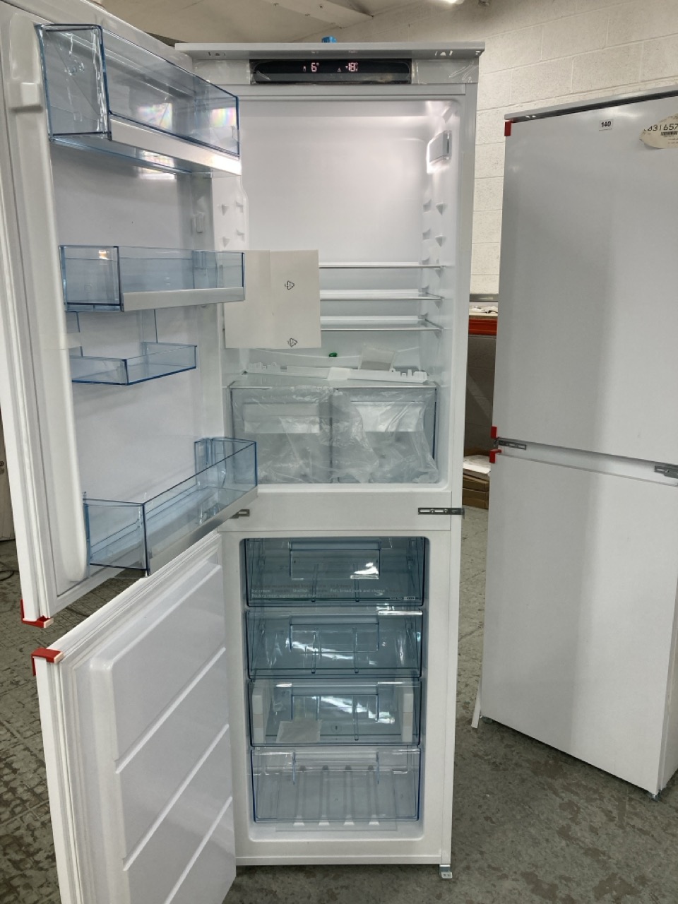 John Pye Auctions JOHN LEWIS INTEGRATED FRIDGE FREEZER MODEL