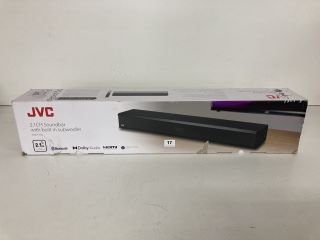 JVC 2.1CH SOUNDBAR WITH BUILT-IN SUBWOOFER MODEL NO: TH-D131B (WITH REMOTE)