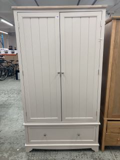 JOHN LEWIS ST IVES TWO DOOR ONE DRAWER WARDROBE RRP: £799