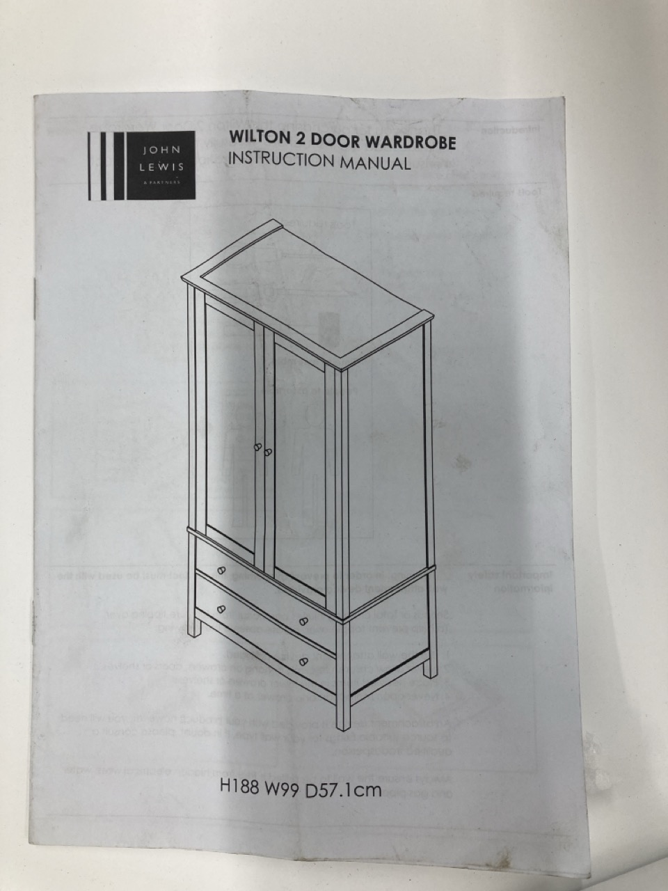 John Pye Auctions JOHN LEWIS WILTON DISASSEMBLED WARDROBE