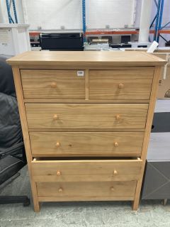 JOHN LEWIS WILTON 4+2 DRAWER CHEST RRP £349.00