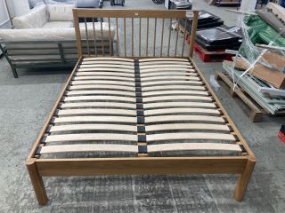 JOHN LEWIS OAK 150CM BEDSTEAD