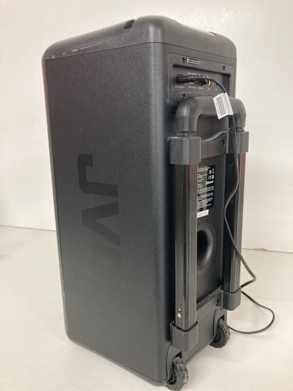 John Pye Auctions JVC PORTABLE BLUETOOTH PARTY SPEAKER MODEL NO MX