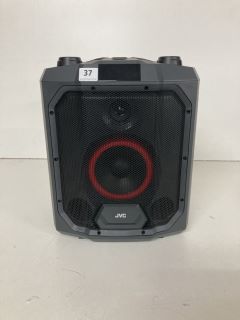 JVC PORTABLE BLUETOOTH PARTY SPEAKER MODEL NO: MX-D719PB (NO POWER CABLE)