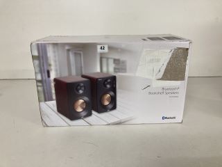 JVC BLUETOOTH BOOKSHELF SPEAKERS MODEL NO: XS-D629BM (WITH REMOTE)