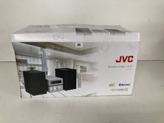 JVC WIRELESS DAB+ HIFI MODEL NO: UX-D752 (WITH REMOTE)