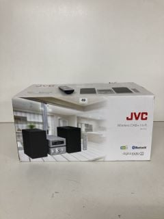 JVC WIRELESS DAB+ HIFI MODEL NO: UX-D752 (WITH REMOTE)