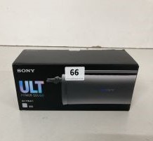 SONY ULT FIELD 1 PORTABLE BLUETOOTH SPEAKER MODEL NO: SRS-ULT10