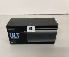 SONY ULT FIELD 1 PORTABLE BLUETOOTH SPEAKER MODEL NO: SRS-ULT10