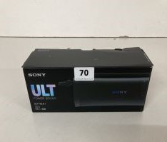 SONY ULT FIELD 1 PORTABLE BLUETOOTH SPEAKER MODEL NO: SRS-ULT10