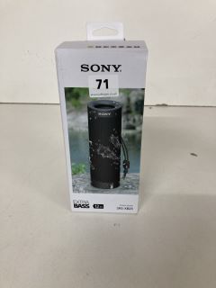 SONY EXTRA BASS WIRELESS SPEAKER MODEL NO: SRS-XB23