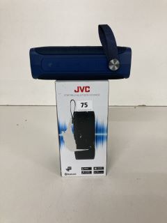 2 X JVC PORTABLE BLUETOOTH SPEAKERS