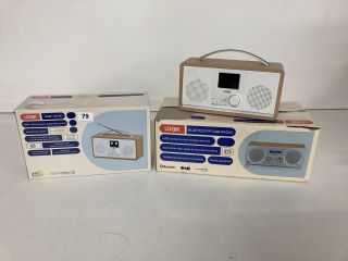 2 X LOGIK DAB+ RADIOS