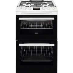 ZANUSSI 4 BURNER GAS COOKER MODEL: ZCG43250WA (IN PACKAGING) RRP: £703