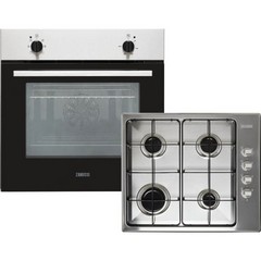 ZANUSSI INTEGRATED FAN OVEN & GAS HOB PACK MODEL: ZPG2000BXA (IN PACKAGING) RRP: £397