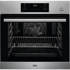 AEG INTEGRATED 6000 STEAMBAKE AQUA CLEAN SINGLE OVEN MODEL: BES355010M (IN PACKAGING) RRP: £459