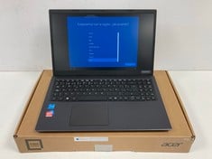ACER EXTENSA 15 EX215-54-34HR 256GB SSD LAPTOP (ORIGINAL RRP - €393,00) IN BLACK: MODEL NO N20C5 (WITH BOX. NO CHARGER, SCRATCHES ON OUTER CASING). I3 1115G4 3.00GHZ, 8GB RAM, 15.6" SCREEN, INTEL UHD