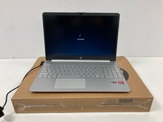 LAPTOP HP 15S-EQ2117NS 512 GB (ORIGINAL RRP - 478,76 €) IN SILVER (WITH BOX AND CHARGER). AMD RYZEN 5 5500U, 8 GB RAM, , AMD RADEON GRAPHICS [JPTZ6443].