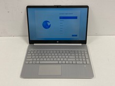 LAPTOP HP 15S-EQ1040NS 128GB SSD (ORIGINAL RRP - €369,00) IN SILVER. (WITH CHARGER. WITHOUT BOX). AMD 3020E, 4GB RAM, 15.6" SCREEN, AMD RADEON GRAPHICS [JPTZ6463].