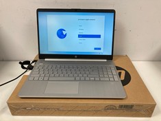 LAPTOP HP 15S-EQ1040NS 125 GB (ORIGINAL RRP - €299.00) IN SILVER. (WITH BOX AND CHARGER, ONLY WORKS PLUGGED IN). AMD 3020E, 4 GB RAM, , AMD RADEON GRAPHICS [JPTZ6286].