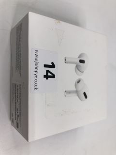 APPLE AIRPOD PRO EARPHONES IN WHITE: MODEL NO A2084 A2083 A2190 (WITH BOX)  [JPTN40109]