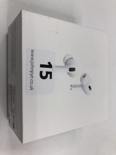 APPLE AIRPOD PRO EARPHONES IN WHITE: MODEL NO A2698 A2699 A2700 (WITH BOX)  [JPTN40108]