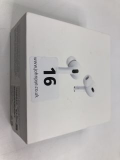 APPLE AIRPOD PRO EARPHONES IN WHITE: MODEL NO A2698 A2699 A2700 (WITH BOX)  [JPTN40111]